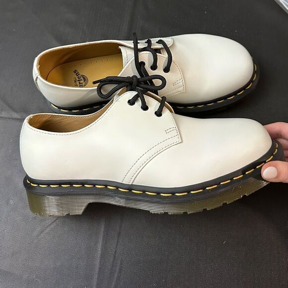 Dr. Martens Men’s White 1461 Bex Smooth Oxford 6 - Picture 2 of 9